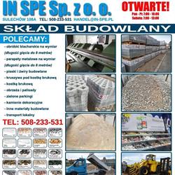 In Spe. Sp. Z O.o., Kocmyrzów godziny otwarcia