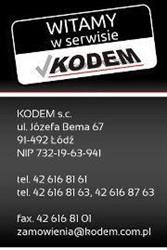 Kodem S.c., Łódź godziny otwarcia