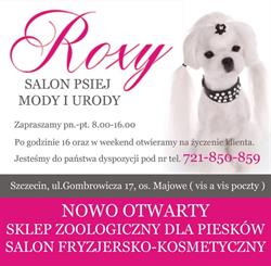 Roxy-Zoo. Salon psiej mody i urody, Szczecin godziny otwarcia