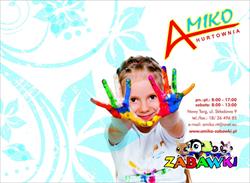 Amiko. Hurtownia zabawek i art. papierniczych, Nowy Targ godziny otwarcia