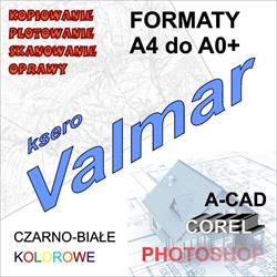 Valmar. Wielkoformatowe usługi kserograficzne, Warszawa godziny otwarcia