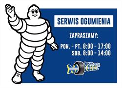 Michel Serwis Ogumienia, Nysa godziny otwarcia