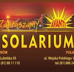 Avanti. Solarium Rollmasaż, Puławy godziny otwarcia