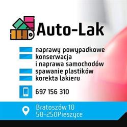 Auto-Lak. Mieszalnia lakierów samochodowych. Łapiński J., Dzierżoniów godziny otwarcia