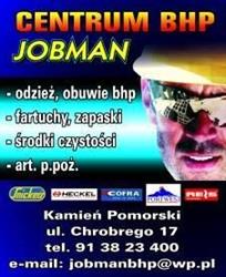 Jobman. Phu. Odzież Robocza Bhp, Kamień Pomorski godziny otwarcia