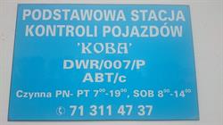 KOBA Stacja Kontroli Pojazdów Węgry, Żórawina godziny otwarcia