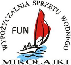 Fun. Wypożyczalnia sprzętu wodnego. Wawrzyniak D., Mikołajki godziny otwarcia