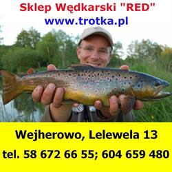 Red. Sklep wędkarski, Wejherowo godziny otwarcia
