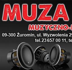 Muza. Sklep muzyczny, instrumenty, akcesoria. Sosnowski J., Żuromin godziny otwarcia