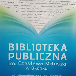 Biblioteka Publiczna, Okonek godziny otwarcia
