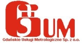 Gdańskie Usługi Metrologiczne. Sp. Z O.o., godziny otwarcia