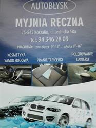 Autobłysk, Koszalin godziny otwarcia