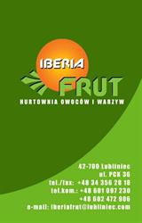 Iberia-Frut. Hurtownia cytrusów. Patyna Z., Lubliniec godziny otwarcia