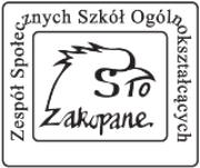 Zespół Szkół Ogólnokształcących Społecznych, Zakopane godziny otwarcia