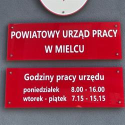 Powiatowy Urząd Pracy, Mielec godziny otwarcia
