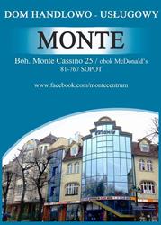 Monte. Dom handlowy, Sopot godziny otwarcia
