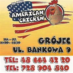 American Chicken, Grójec godziny otwarcia