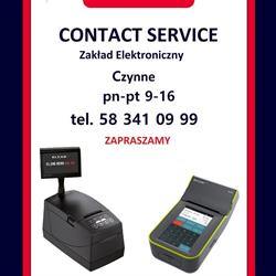 Drukarki i kasy fiskalne, Contact Service, Gdańsk godziny otwarcia