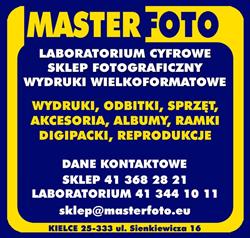 Master-Foto. Sklep Fotograficzny, Kielce godziny otwarcia