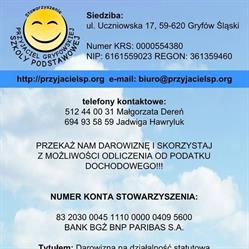 Szkoła Podstawowa, Gryfów Śląski godziny otwarcia