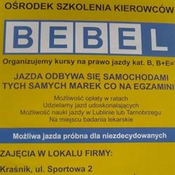 Bebel. Ośrodek Szkolenia Kierowców, Kraśnik godziny otwarcia