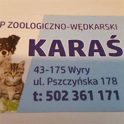 Karaś. Sklep Zoologiczno - Wędkarski, Wyry godziny otwarcia