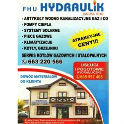 Hydraulik. Fido J., Dąbrowa Tarnowska godziny otwarcia