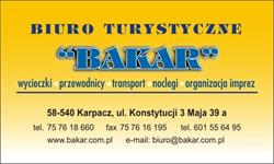 Bakar. Biuro Turystyczne, Karpacz godziny otwarcia
