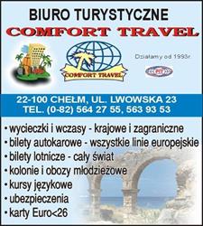 Comfort Travel. Biuro Turystyczne, Chełm godziny otwarcia