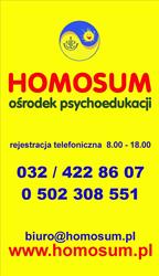HOMOSUM OŚRODEK PSYCHOEDUKACJI, Rybnik godziny otwarcia