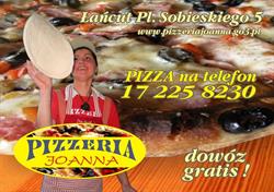 Joanna. Pizzeria, Łańcut godziny otwarcia