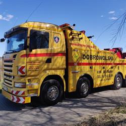 Pomoc Drogowa Dobrowolski Łomża 24h/7 Usługi dźwigowe, godziny otwarcia