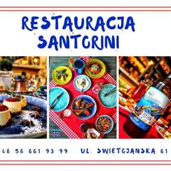 Santorini. Restauracja grecka, Gdynia godziny otwarcia