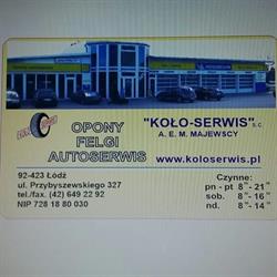 Koło-Serwis P.p.h.u, Łódź godziny otwarcia
