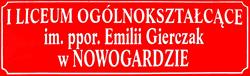 I Liceum Ogólnokształcące im. ppor. Emilii Gierczak, Nowogard godziny otwarcia