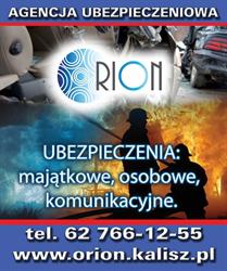 Agencja ubezpieczeniowa Kalisz. Agencja Ubezpieczeniowa ORION, Finanse Ubezpieczenia MERITUM, godziny otwarcia