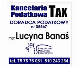 Banaś Lucyna, mgr. Kancelaria podatkowa, Jelenia Góra godziny otwarcia