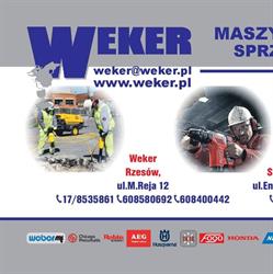 PHU Weker Sprzedaż Serwis Wynajem maszyny budowlane, Rzeszów godziny otwarcia