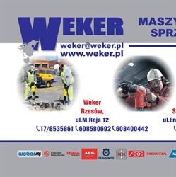 PHU Weker Sprzedaż Serwis Wynajem maszyny budowlane, Rzeszów godziny otwarcia