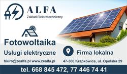 Zakład Elektrotechniczny ALFA, Krapkowice godziny otwarcia