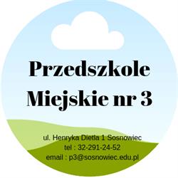 Przedszkole Nr 3, Sosnowiec godziny otwarcia