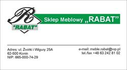Rabat. Sklep Meblowy. Roszak r., Konin godziny otwarcia