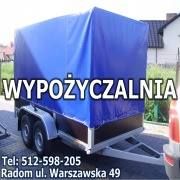 Balcerzak Andrzej. Wypożyczalnia Przyczep, Lawet, Betoniarek, Radom godziny otwarcia