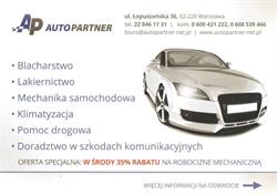 Auto Parts II, Warszawa godziny otwarcia