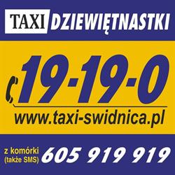 MPT Taxi Dziewiętnastki, Świdnica godziny otwarcia
