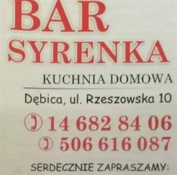 Syrenka. Bar Przekąskowy, Dębica godziny otwarcia