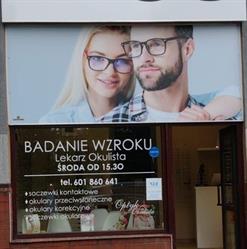 Optyk. Zakład Optyczny. Lucjan Ziebura, Mysłowice godziny otwarcia