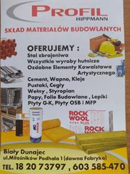 Profil. Materiały budowlane i wyroby hutnicze. Hippmann T., Biały Dunajec godziny otwarcia