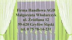 Włodarczyk Małgorzata. Sprzedaż Agd i Części Zamiennych, Gryfów Śląski godziny otwarcia