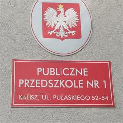 Przedszkole nr 1 Publiczne, Kalisz godziny otwarcia